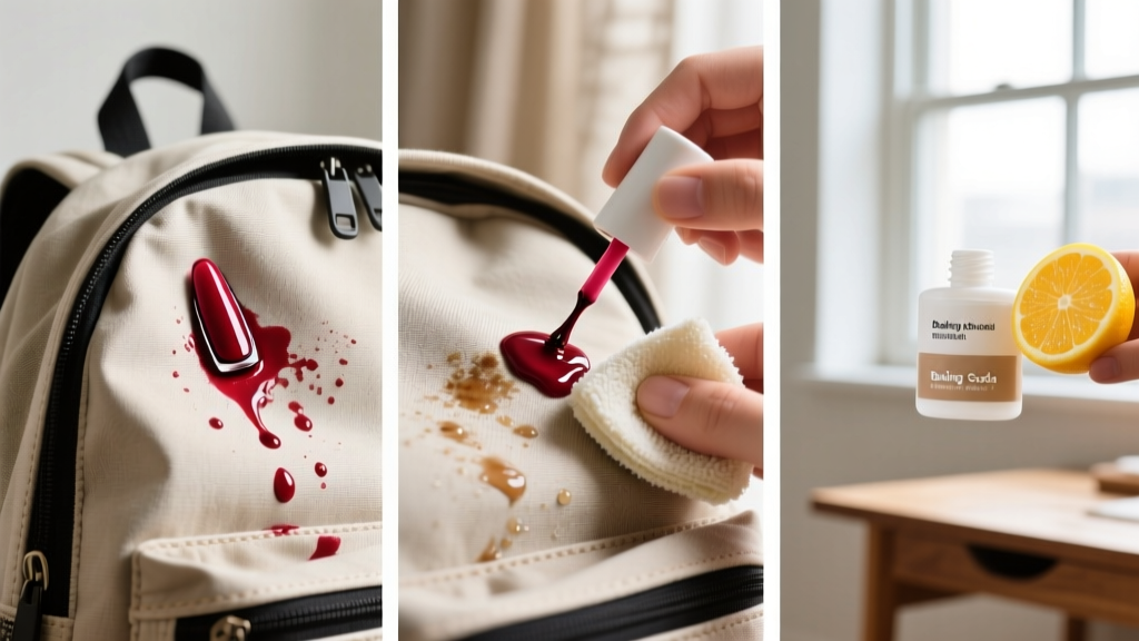 Tested: How to Get Nail Polish Out of Backpacks Fast