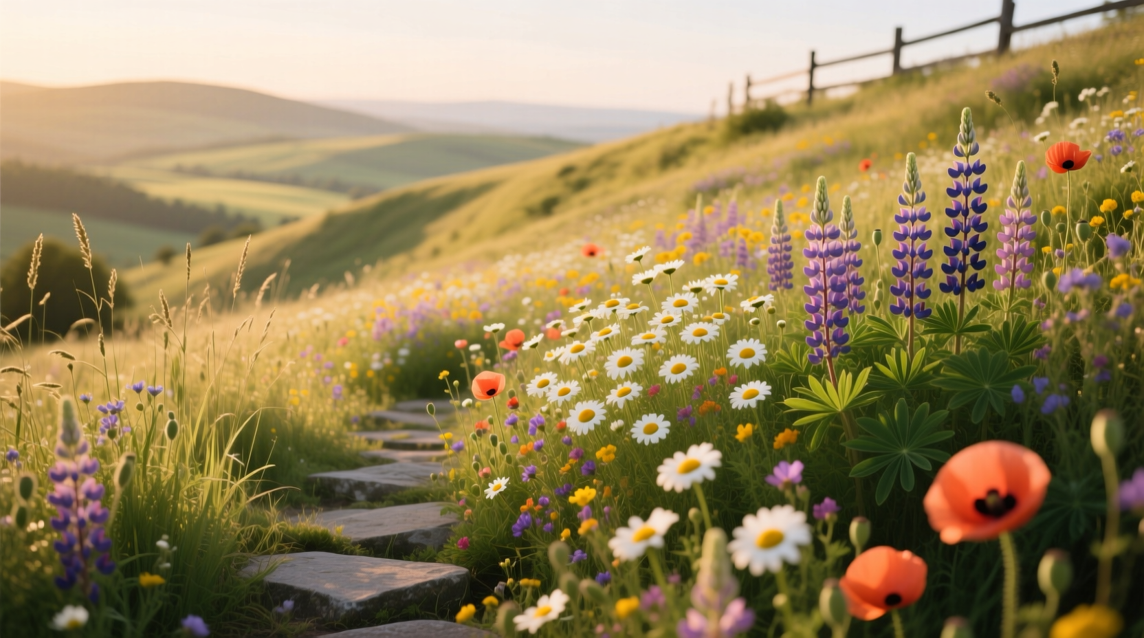 wildflowers spread easily
