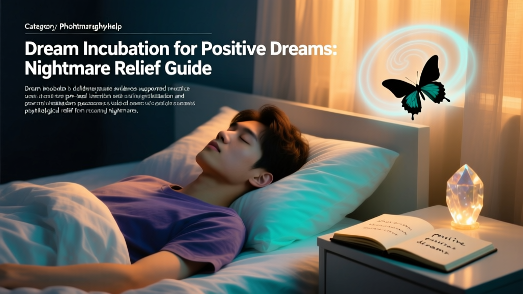 Dream Incubation for Positive Dreams: Nightmare Relief Guide