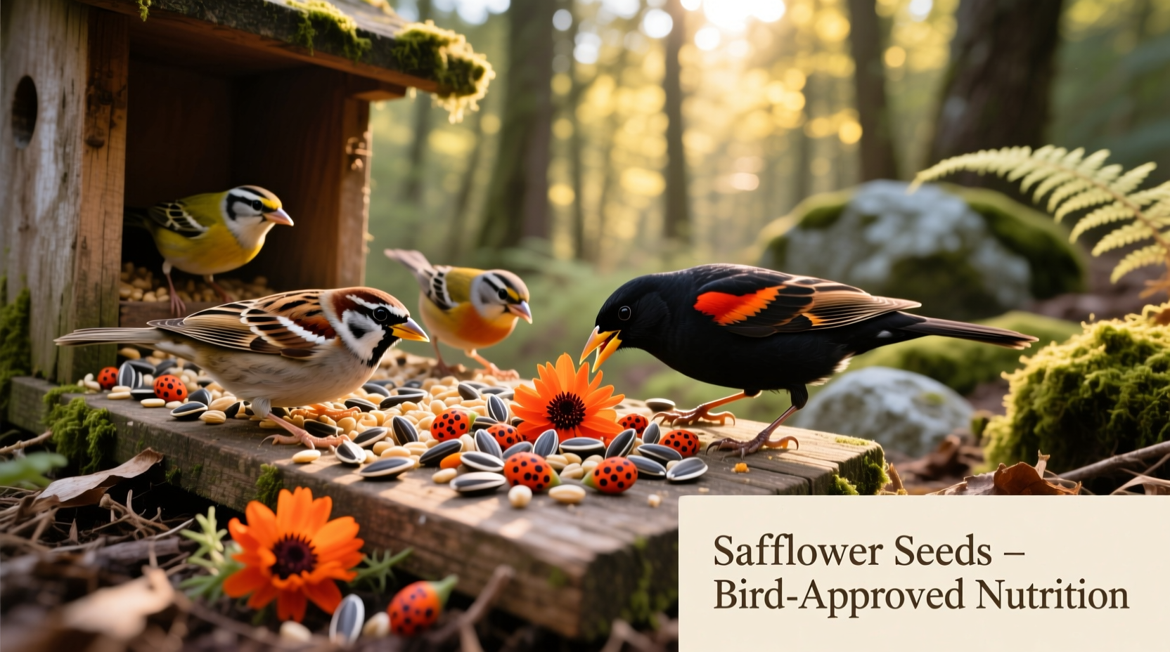 Safflower Seeds for Birds: Science-Backed Benefits & Tips
