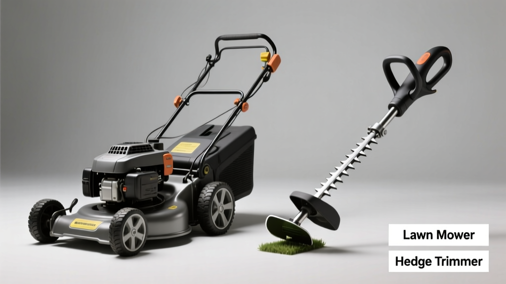 Lawn Mower vs Hedge Trimmer: Which Tool Do You Need?