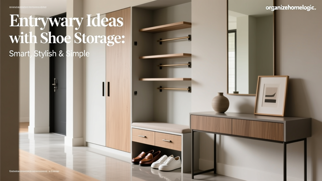 Entryway Ideas with Shoe Storage: Smart, Stylish & Simple