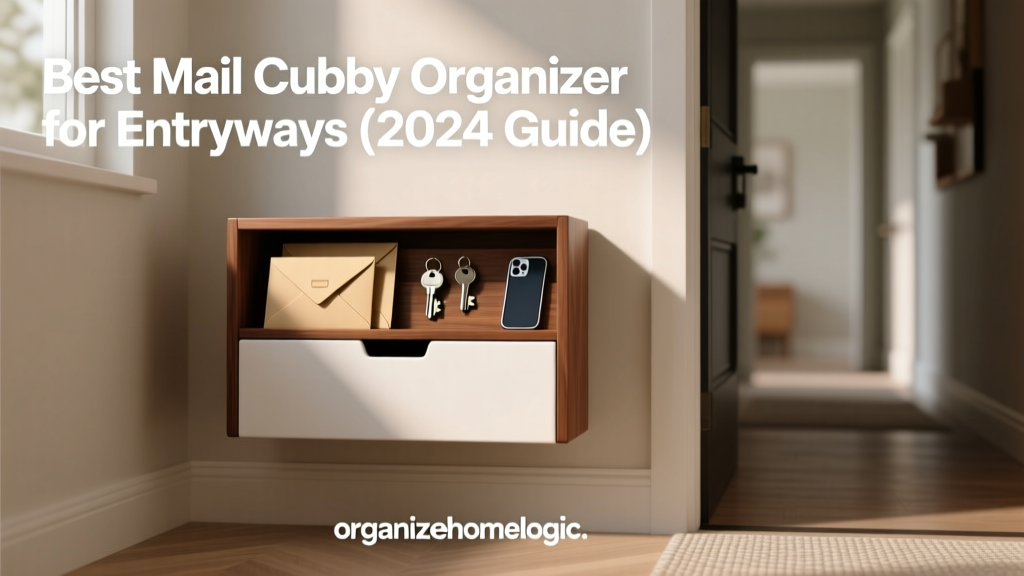 Best Mail Cubby Organizer for Entryways (2024 Guide)
