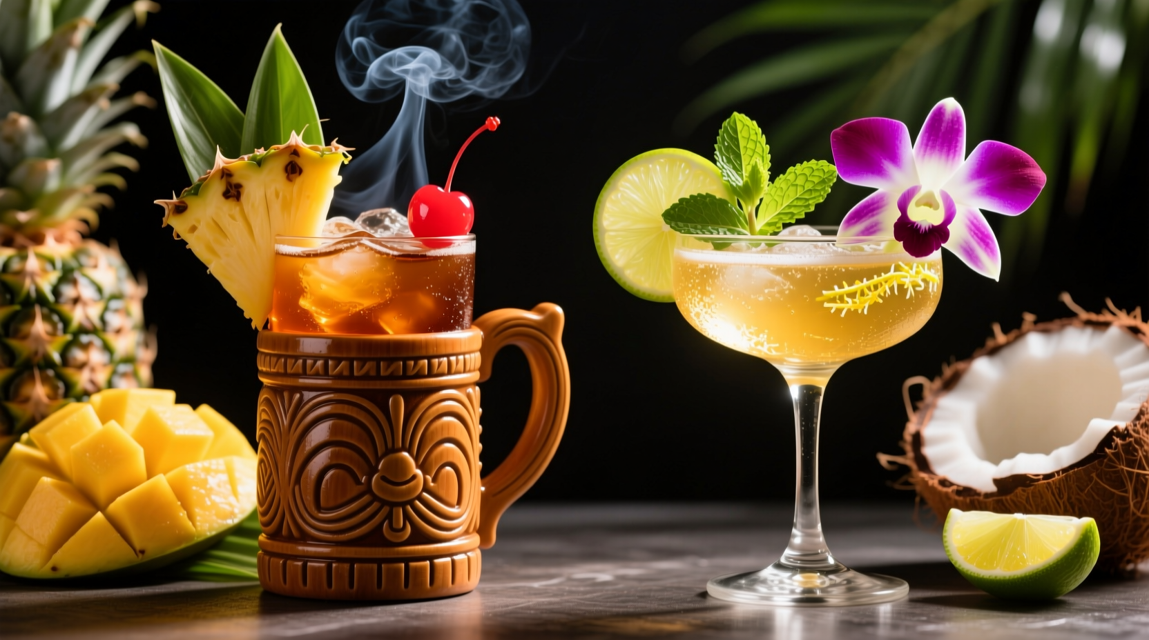rum vs tequila in tropical drinks which base spirit gives better flavor depth