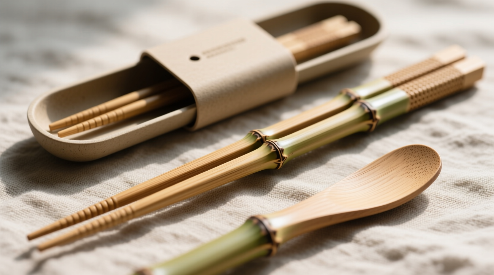 eco friendly bamboo chopstick sanitizing