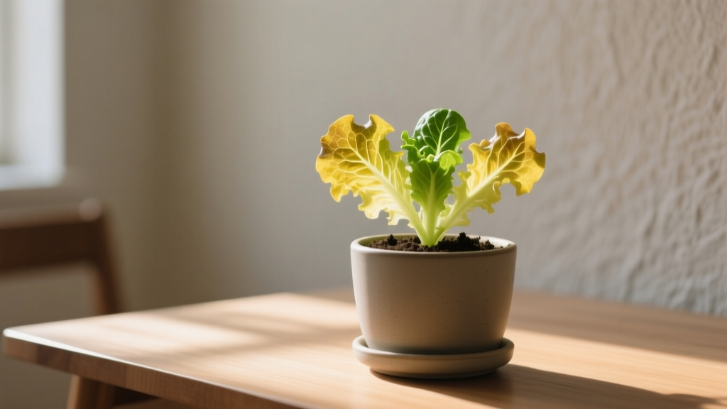 Can You Plant Lettuce Indoors With Yellow Leaves?