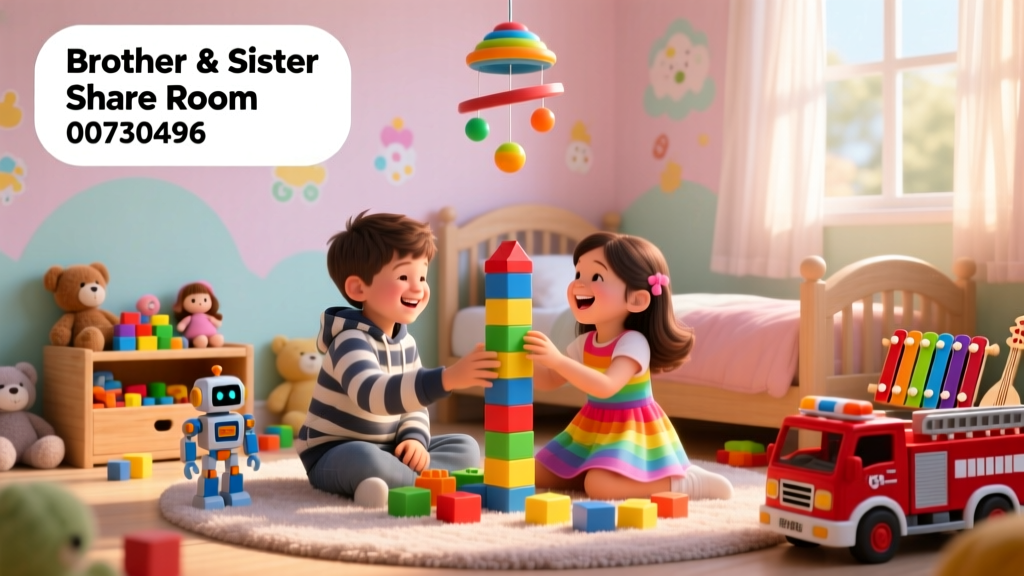 Designing Safe, Functional, and Age-Appropriate Shared Bedrooms for Brothers and Sisters