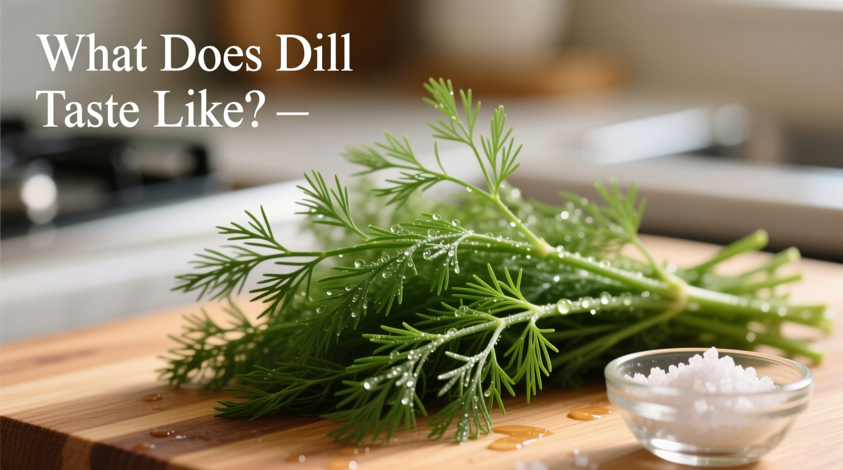 Was schmeckt Dill? Geschmacksprofil & Anwendungstipps