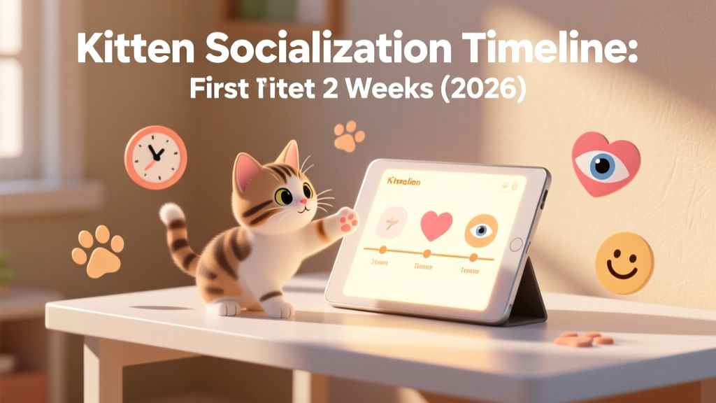 Kitten Socialization Timeline: First 12 Weeks (2026)