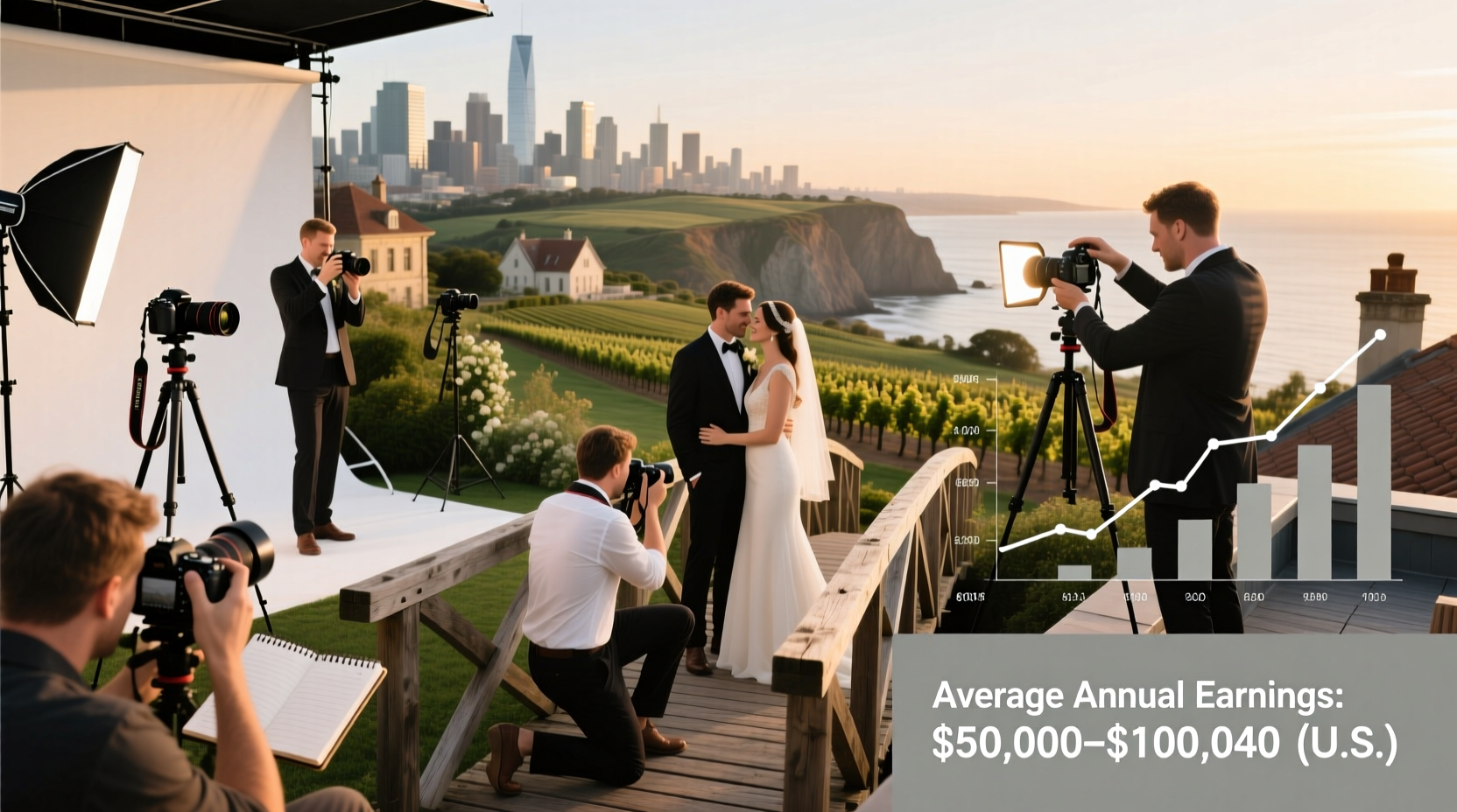 how much do wedding photographers make