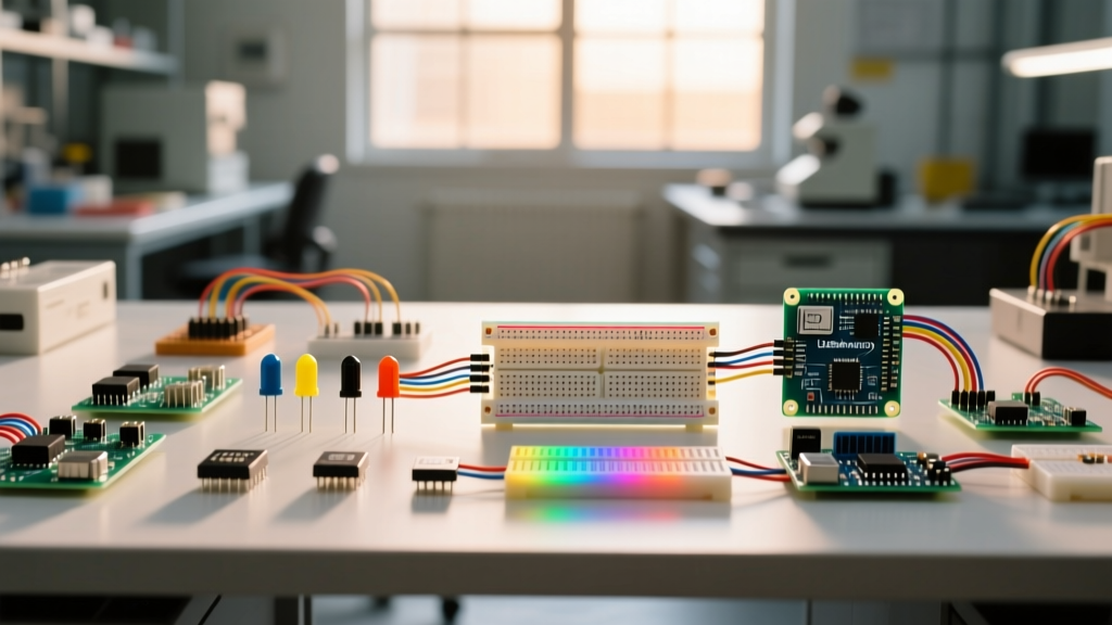 LED Symbols in Schematics: IEC vs IEEE Standards and Pinout Guide