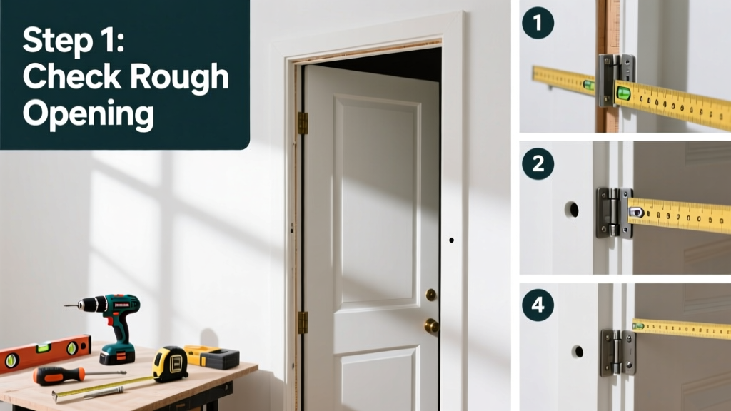 How to Install an Interior Door in a Standard Rough Opening
