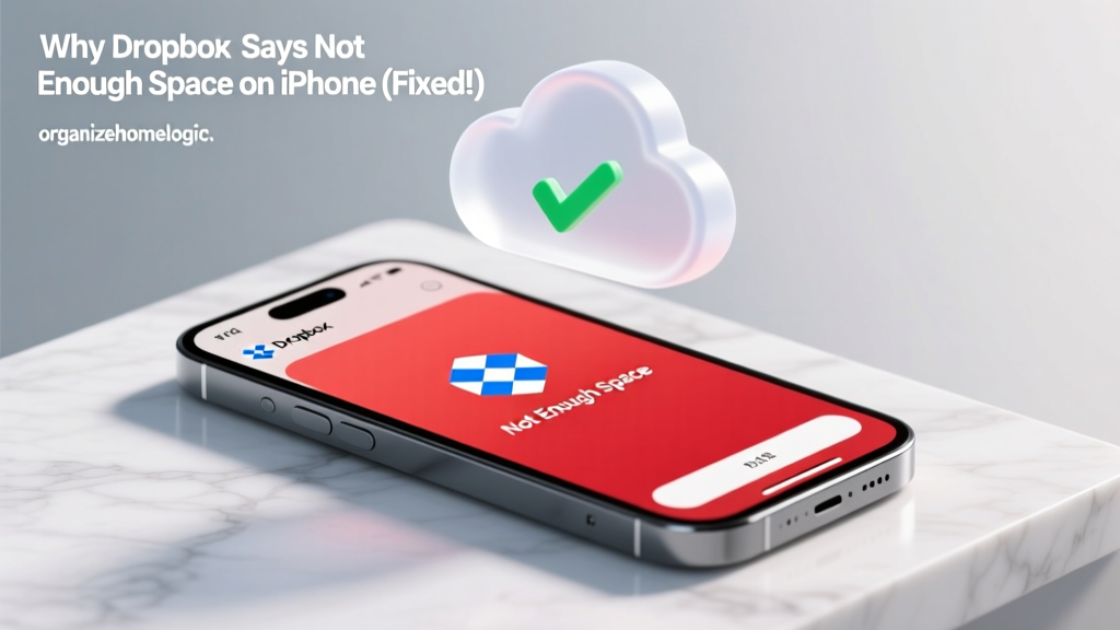 Why Dropbox Says Not Enough Space on iPhone (Fixed!)