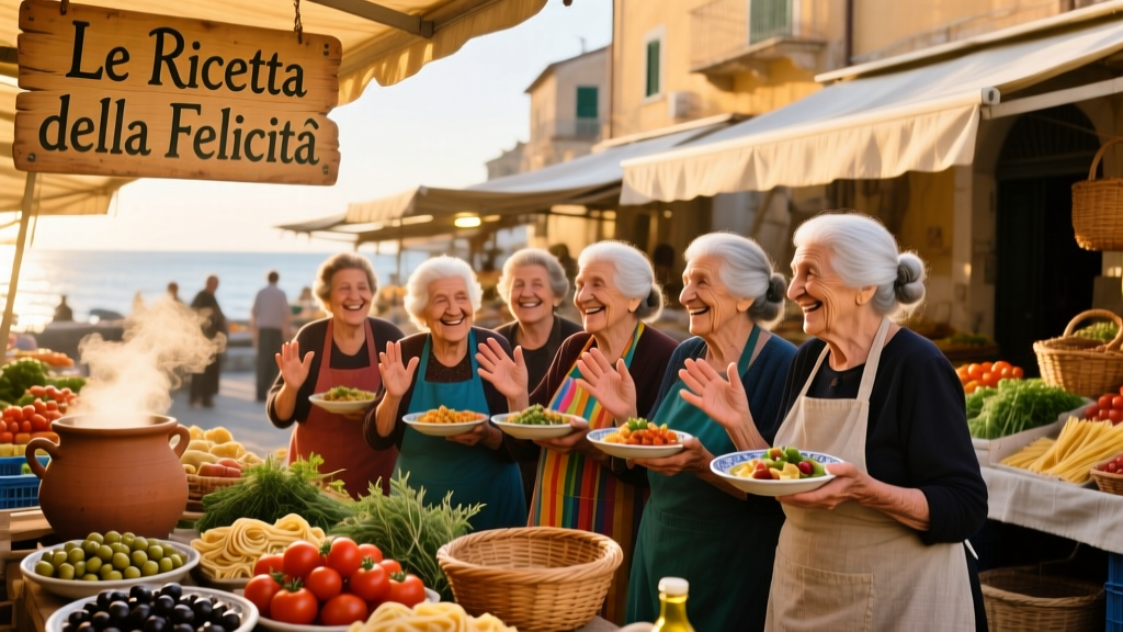 What 100 Mediterranean Grandmothers Shared About Leading Happy Lives