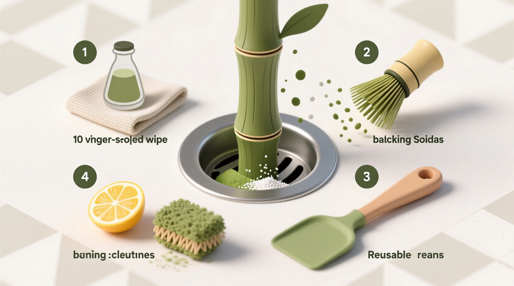 eco friendly cleaning tips for bamboo drains