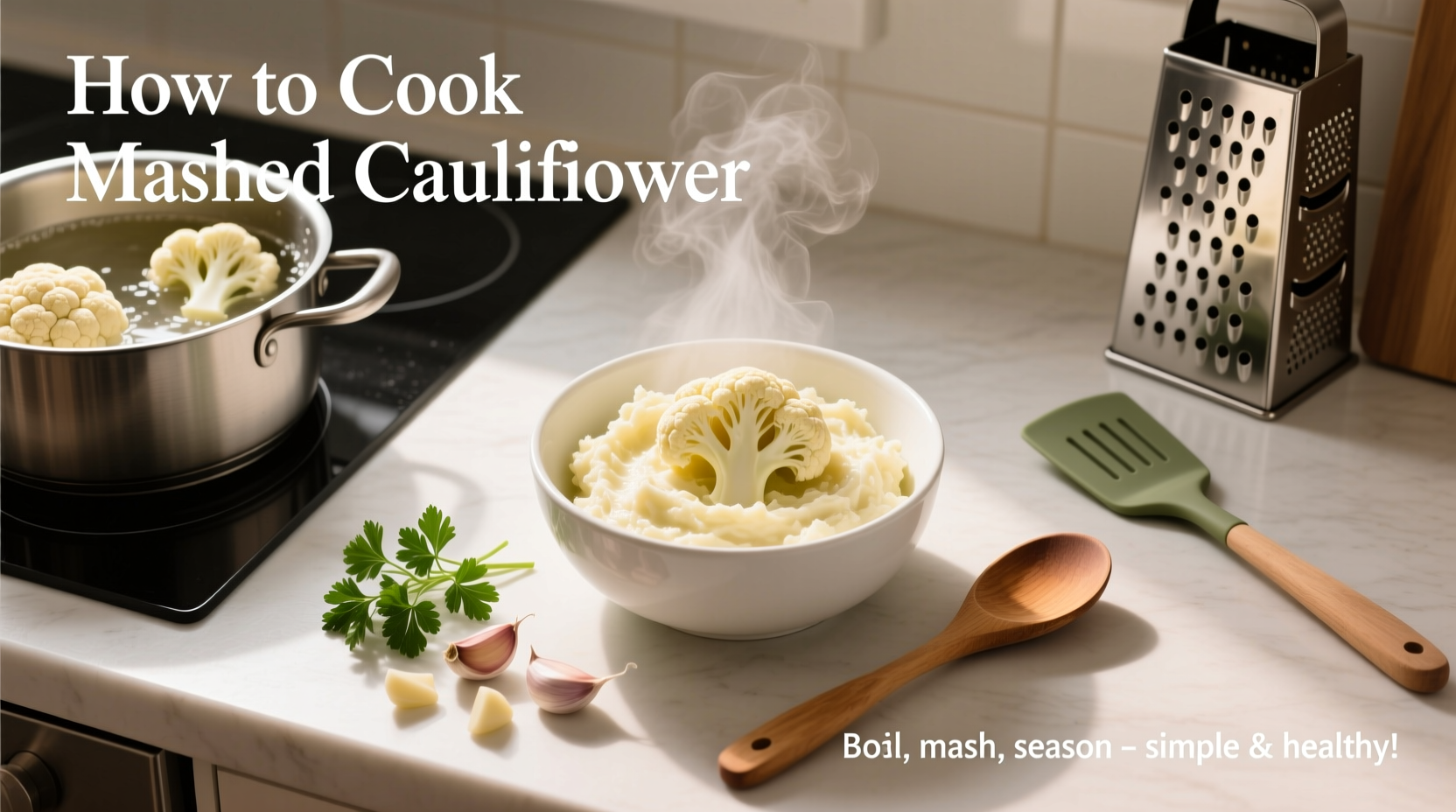 Perfect Mashed Cauliflower Recipe: Creamy & Healthy in 25 Minutes