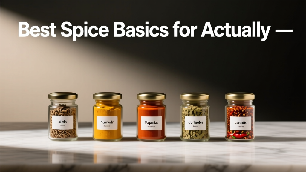 Best Spice Basics For Actually Cooking — Not Just Collecting Jars