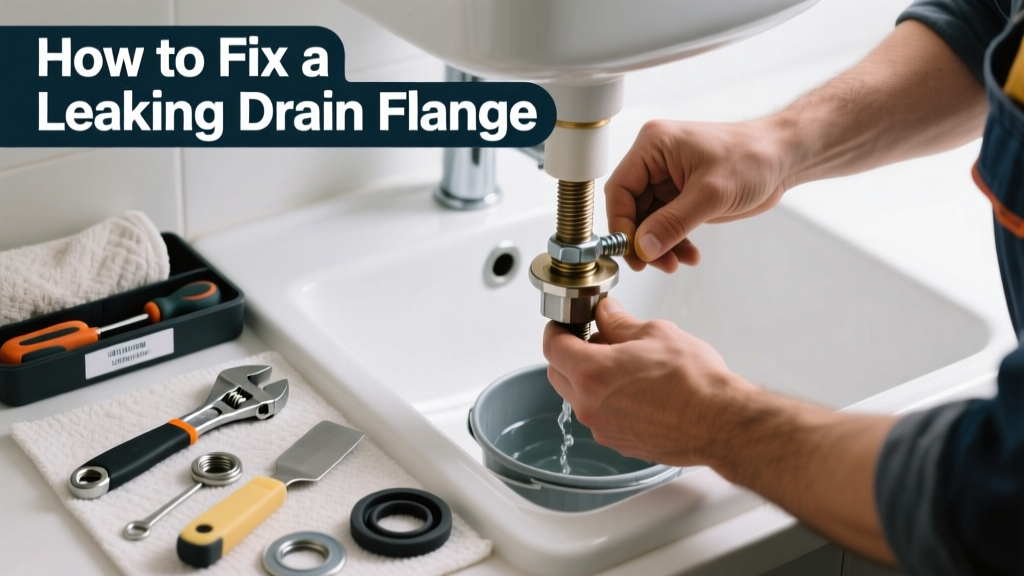 How to Fix a Leaking Drain Flange in Your Shower