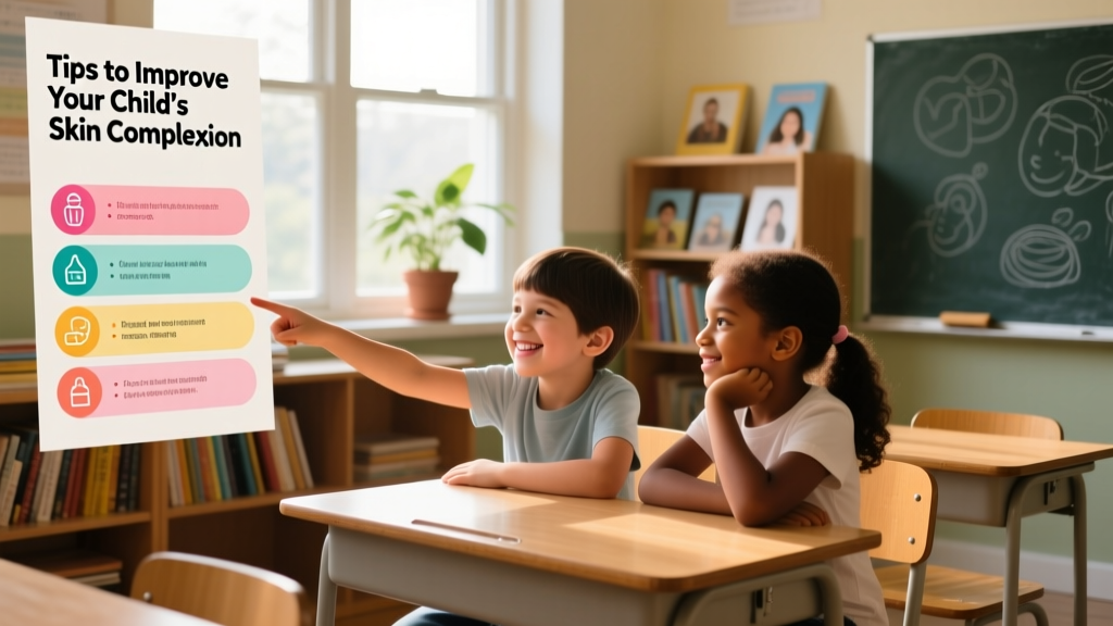 Evidence-Based Tips to Improve Your Child’s Skin Complexion: A Pediatric Dermatology and Nutrition Perspective