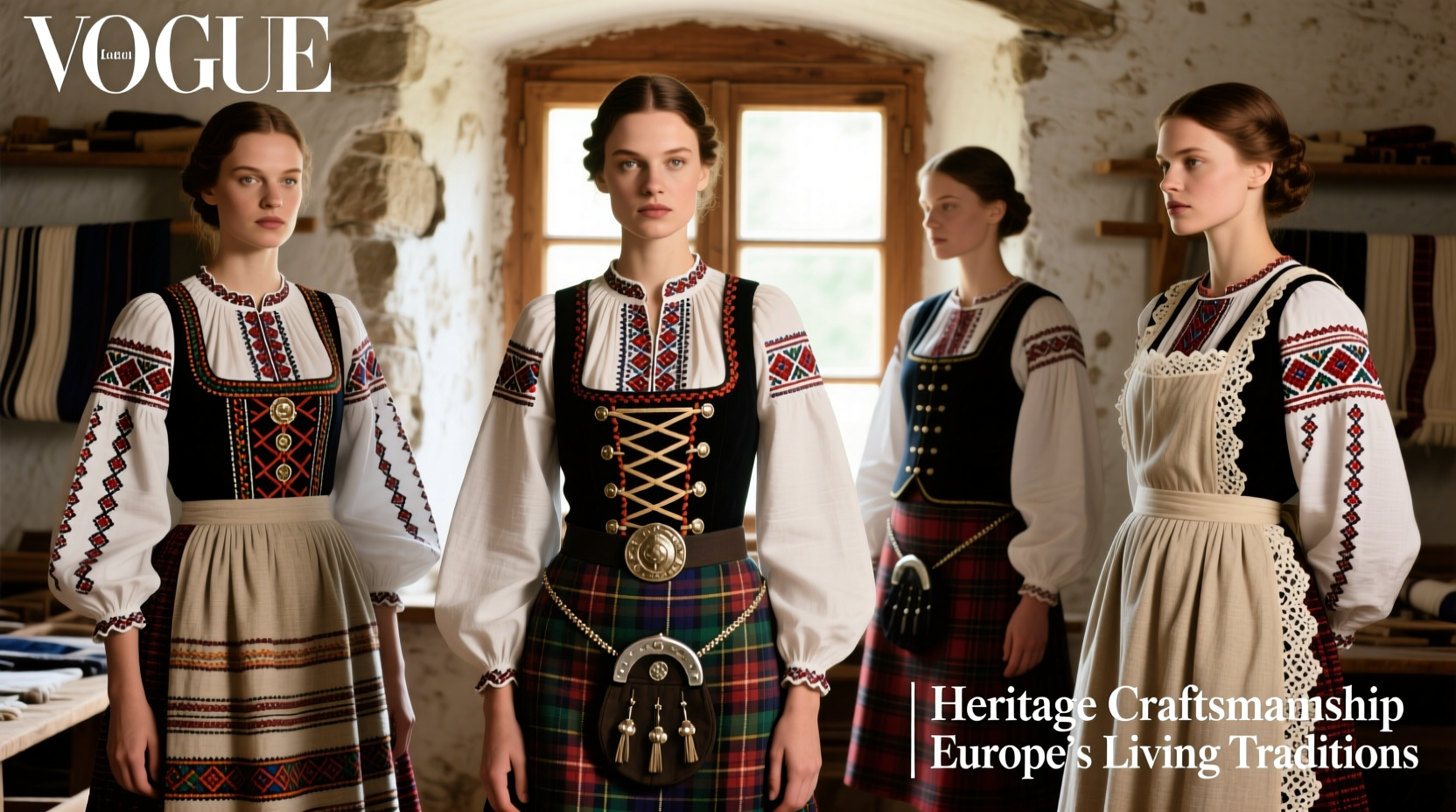 Crafting the National Costumes of Europe: Materials & Techniques