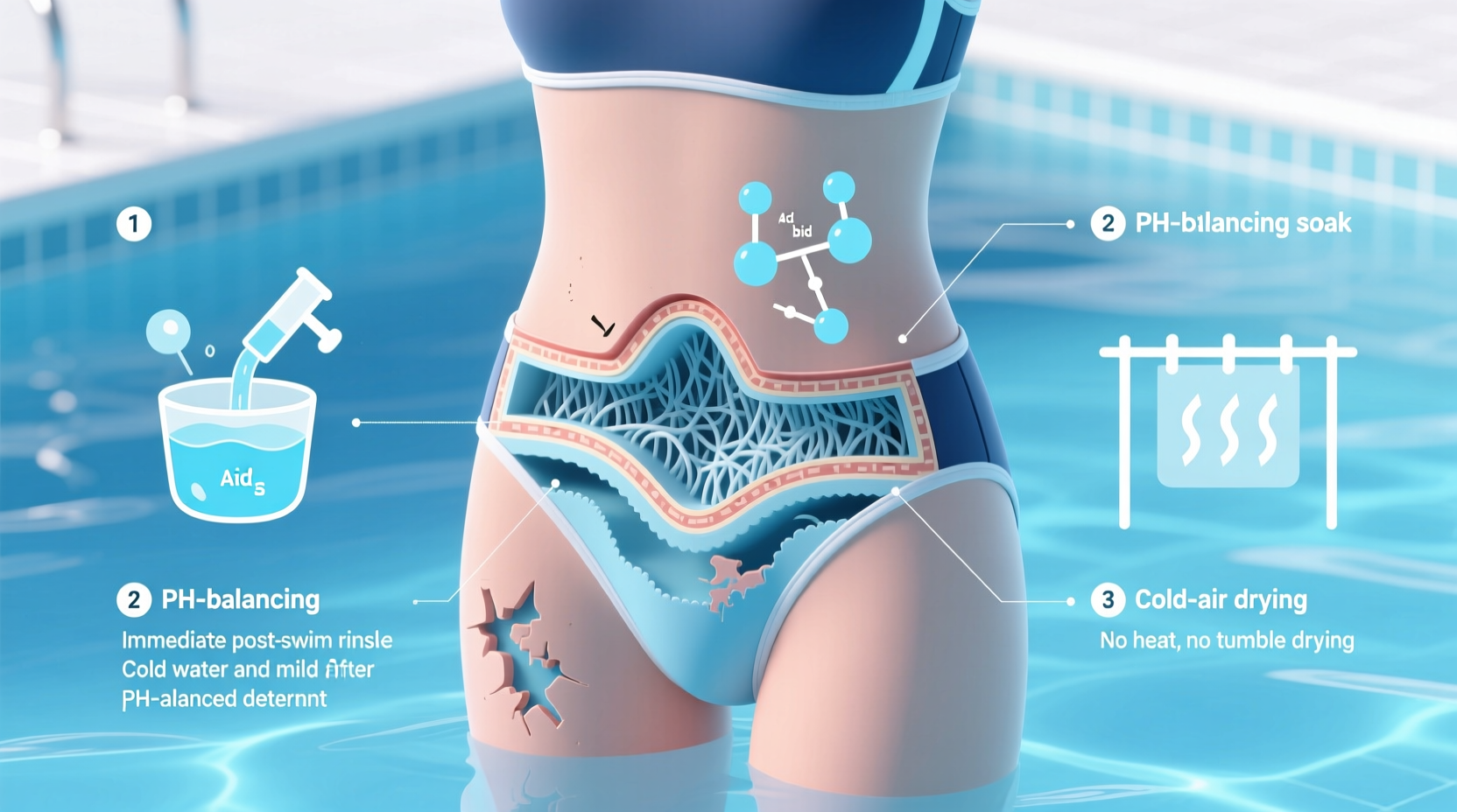 how to restore swimwear elasticity after chlorine
