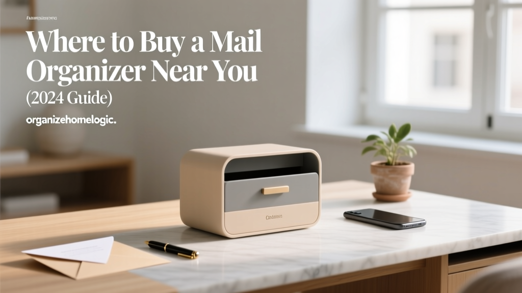 Where to Buy a Mail Organizer Near You (2024 Guide)