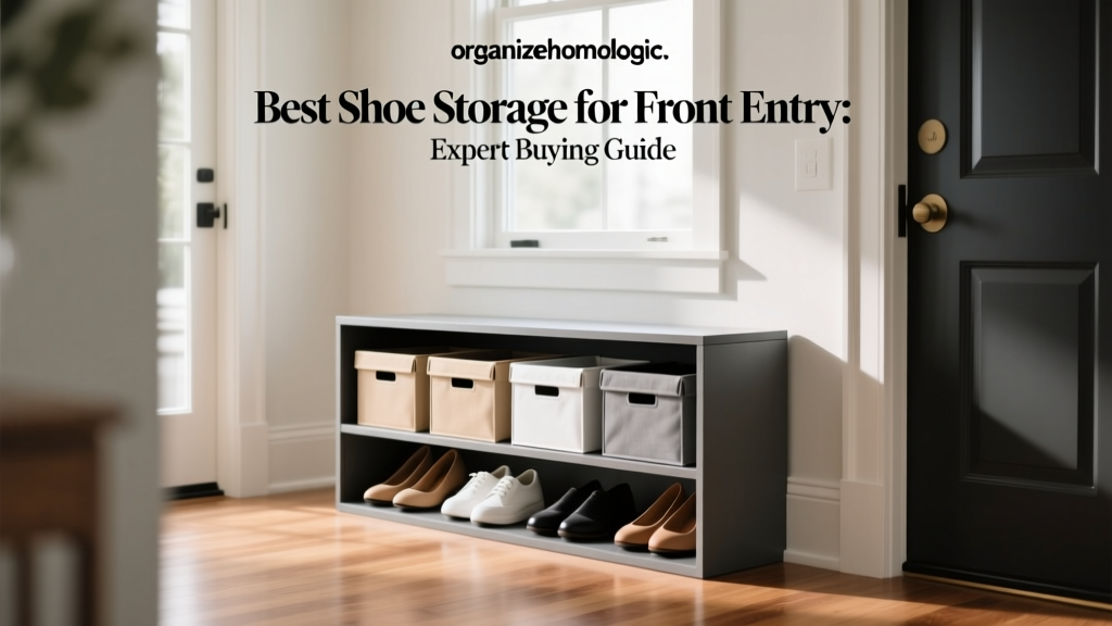 Best Shoe Storage for Front Entry: Expert Buying Guide