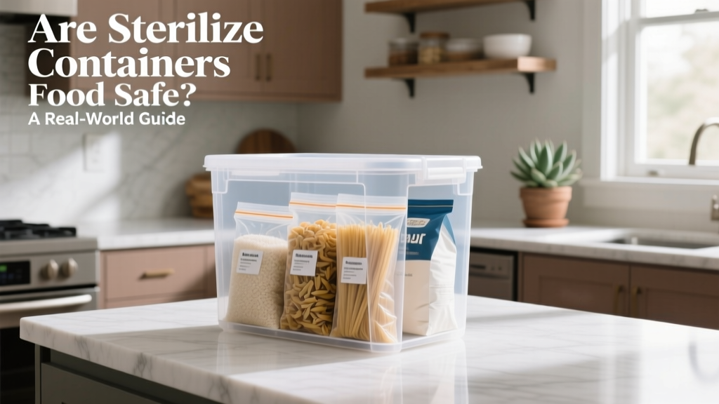 Are Sterilite Containers Food Safe? A Real-World Guide