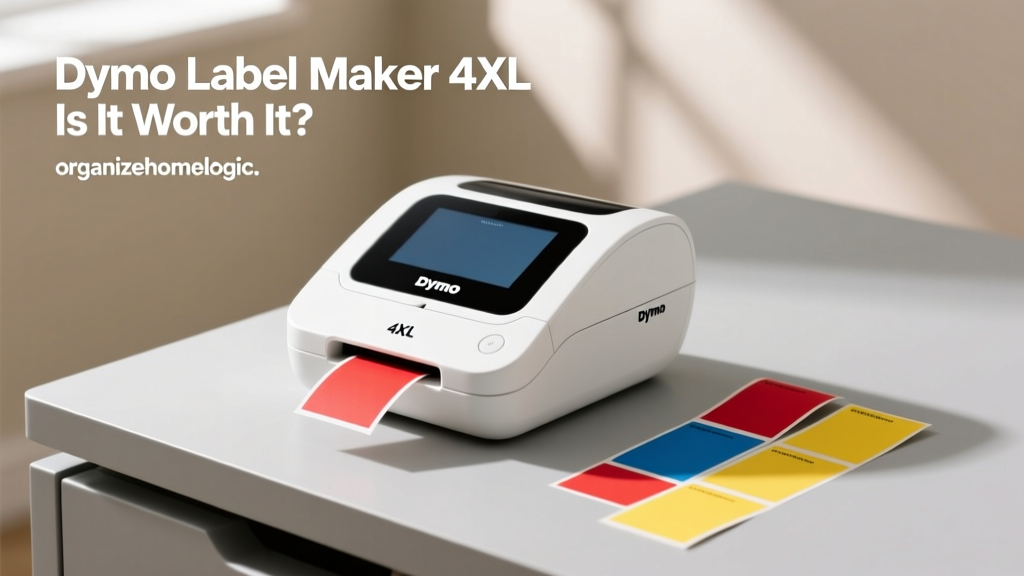 Dymo Label Maker 4XL Review: Is It Worth It?