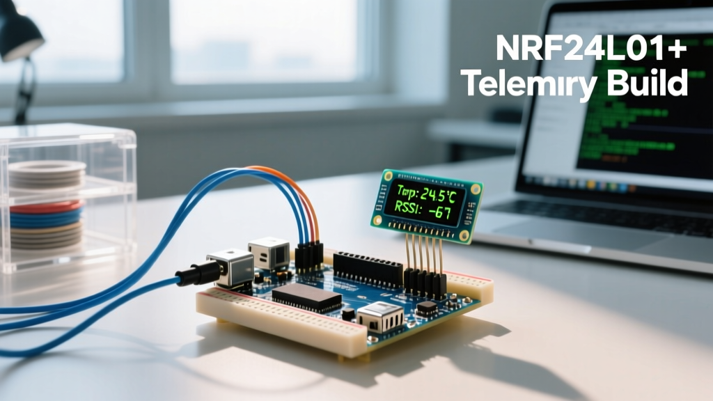 How to Make a Wireless Project with Arduino: nRF24L01+ Telemetry Build