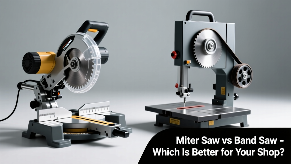 Miter Saw vs Band Saw: Which Is Better for Your Shop?