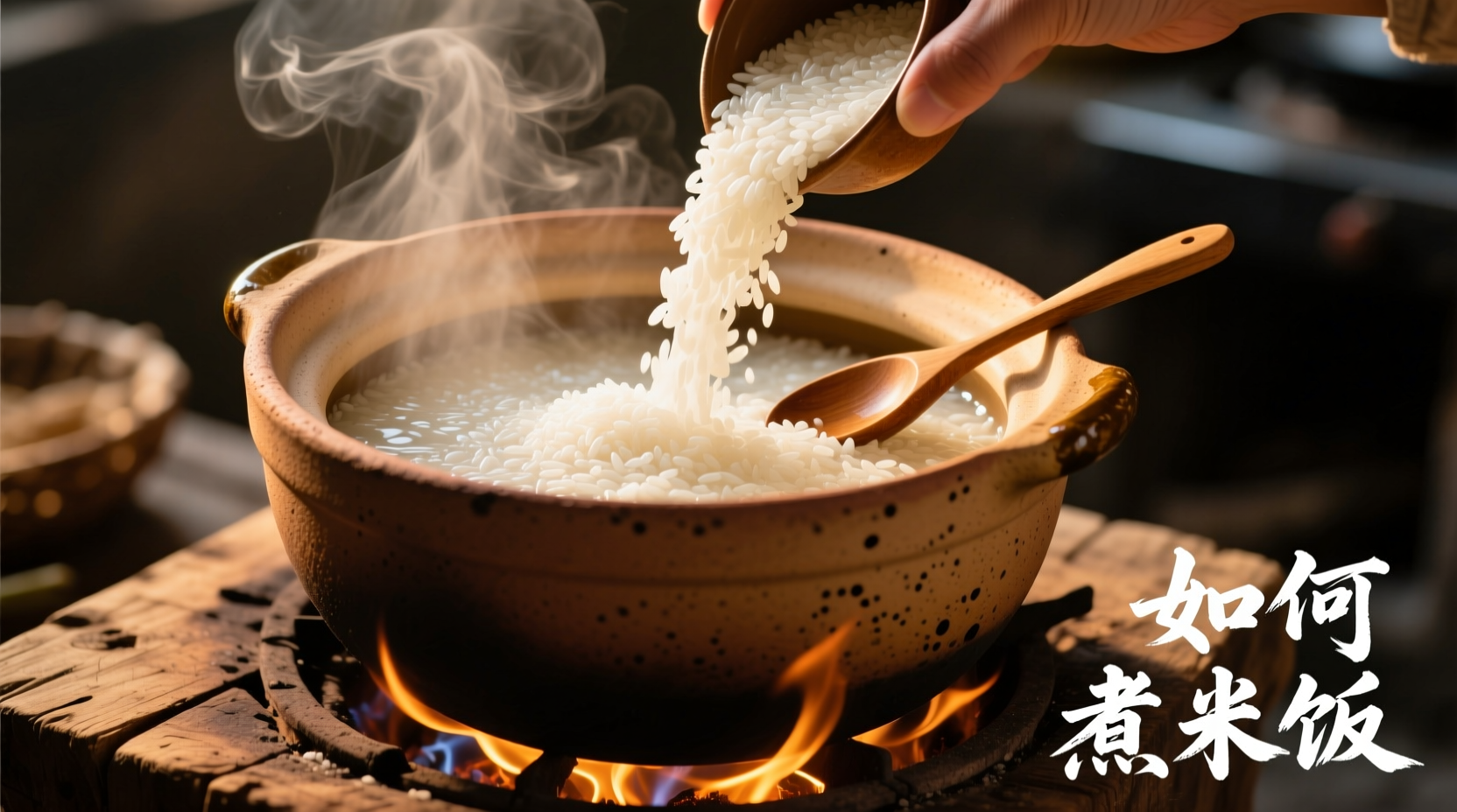 how to cook rice in pot