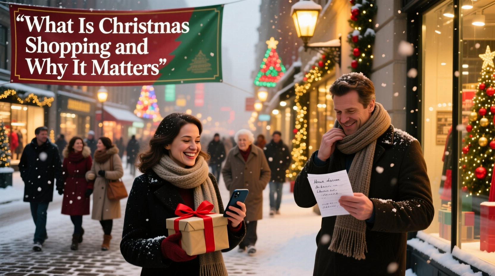 what is christmas shopping