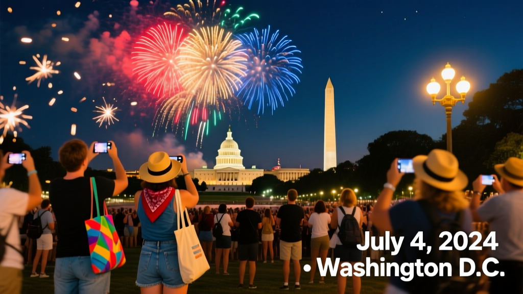 Fireworks Over the Mall: Inside Washington, D.C.’s 2024 Independence Day Celebration