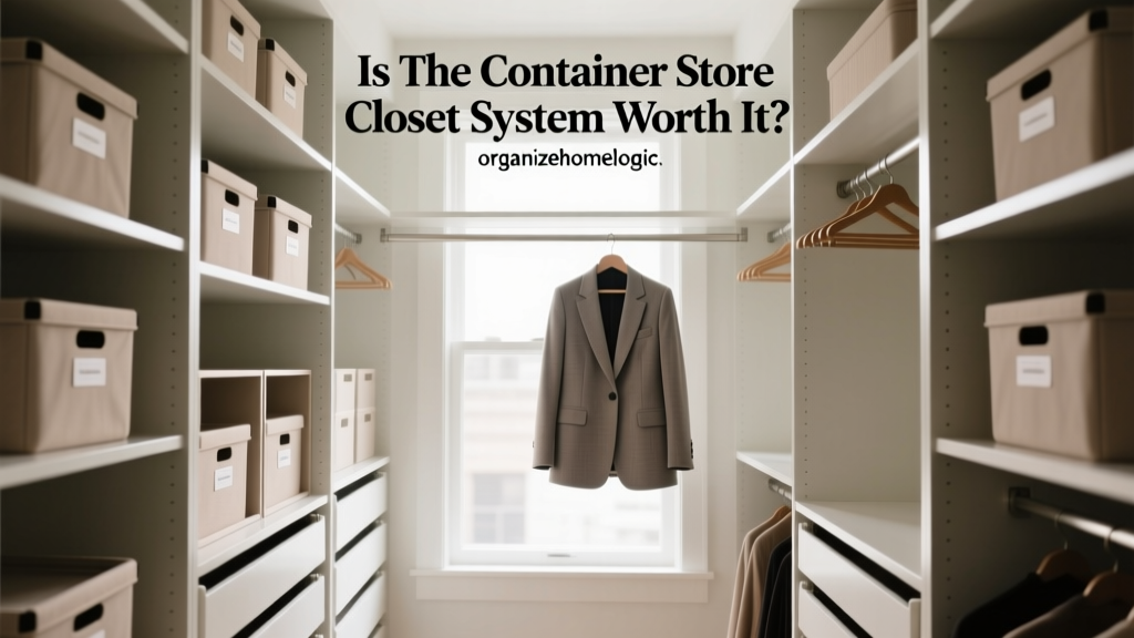 Is The Container Store Closet System Worth It?