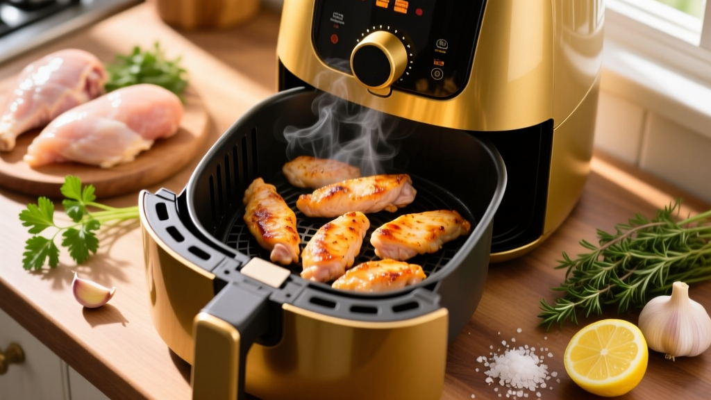 Healthy Chicken Tenders Without Breading (Air Fryer)