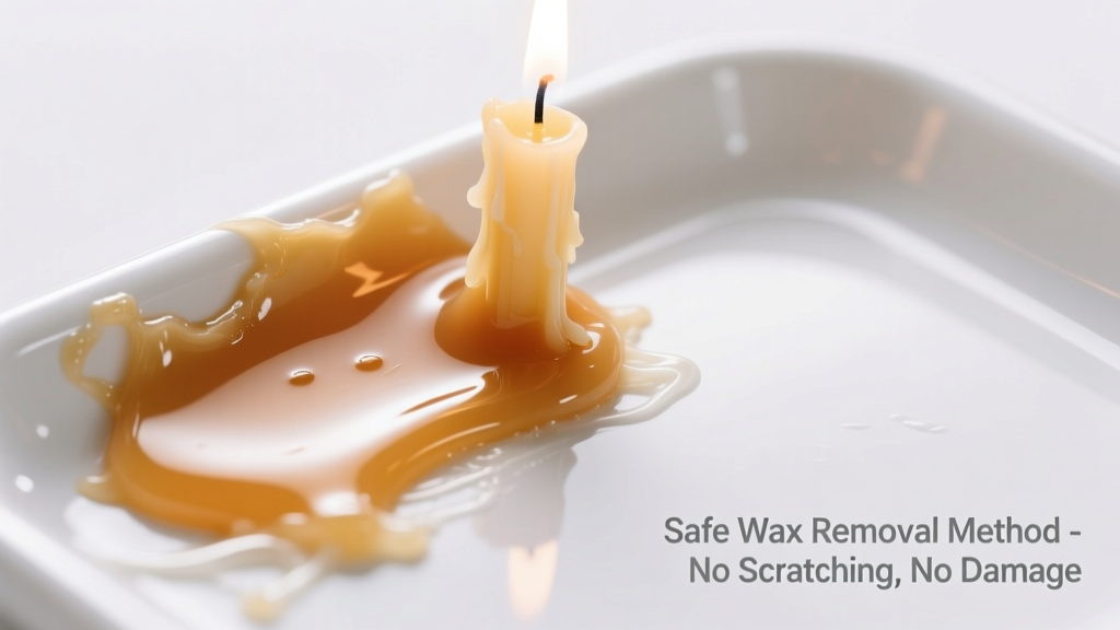 How to Remove Candle Wax from Plastic Surfaces Safely