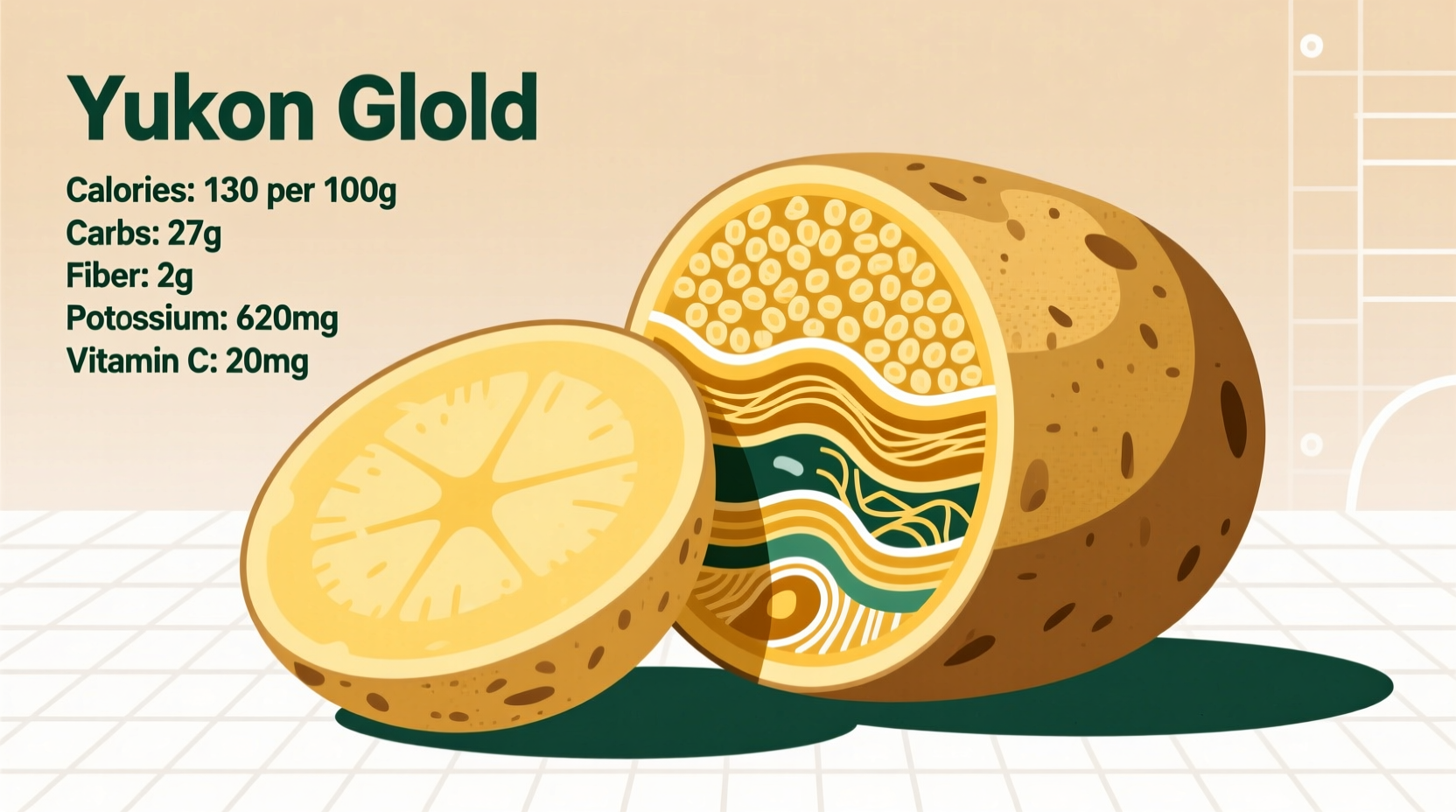 Yukon Gold Potato Nutrition Facts & Benefits