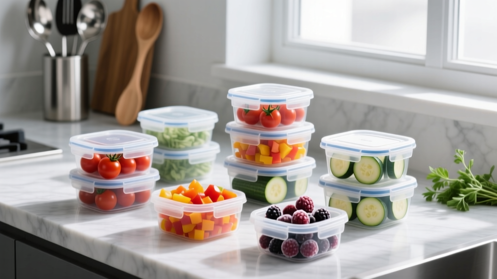 Freezer-Safe Small Food Containers