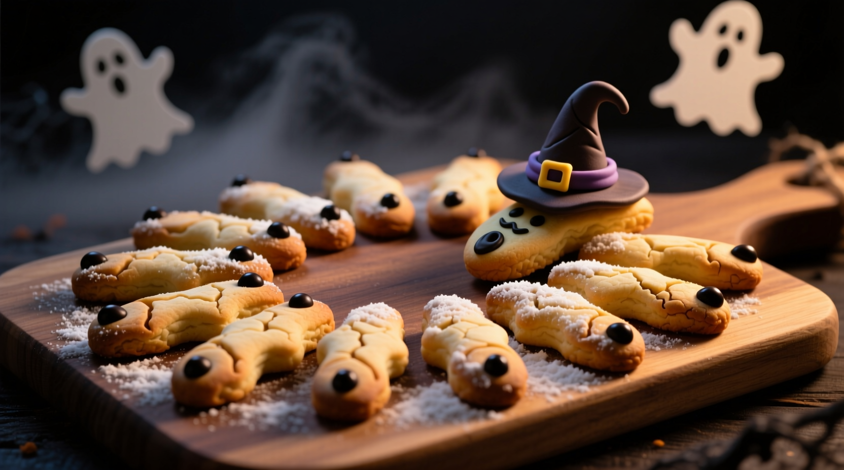 halloween witch finger cookies recipe