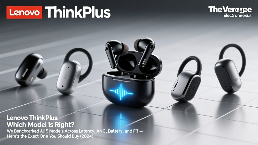 Lenovo Thinkplus Earbuds Which Model Is Right? We Benchmarked All 5 Models Across Latency, ANC, Battery, and Fit — Here’s the Exact One You Should Buy (2024)