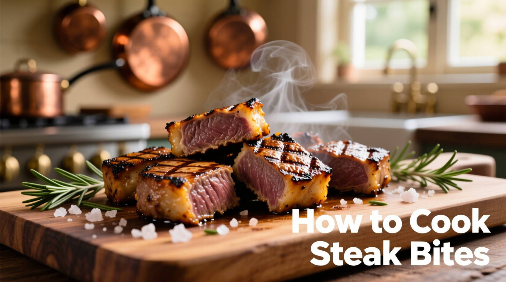 how to cook steak bites