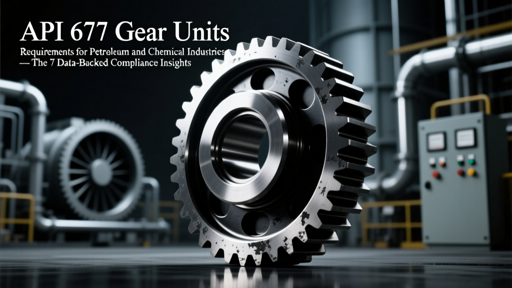 API 677 Gear Units: Fix the 7 Compliance Gaps Causing