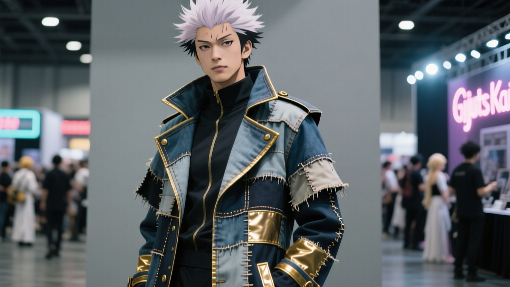 Build Suguru Geto Coat from Recycled Airline