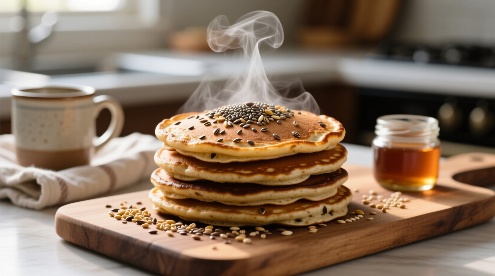 gluten free multigrain pancakes