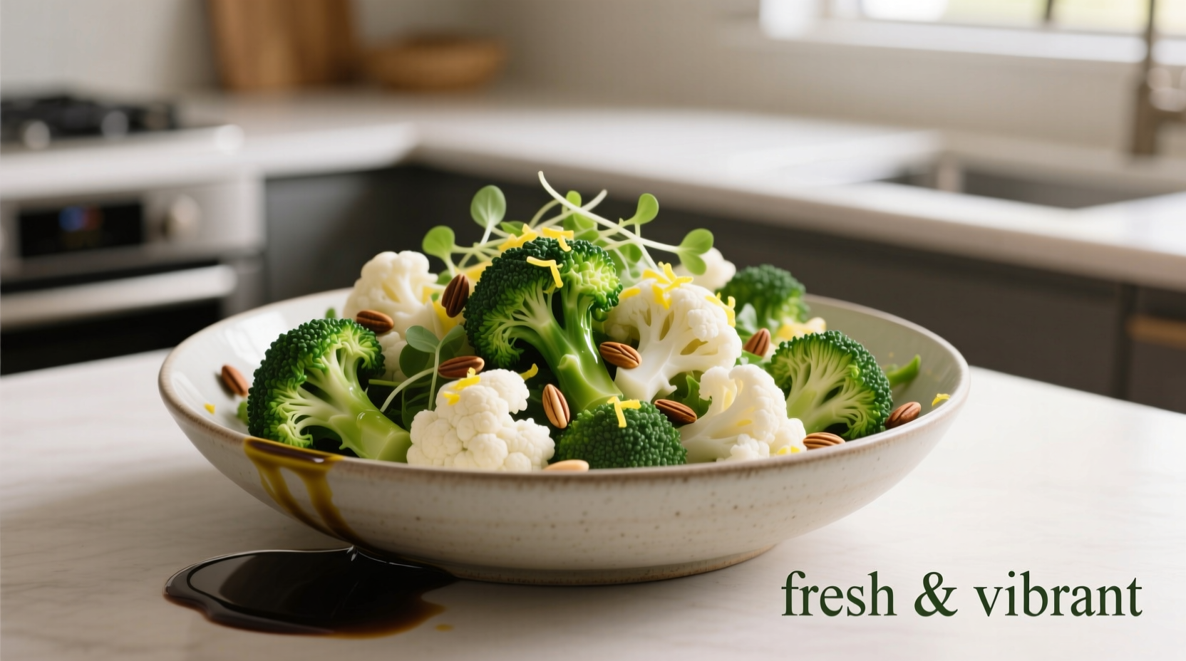 Perfect Broccoli Cauliflower Salad Recipe in 20 Minutes