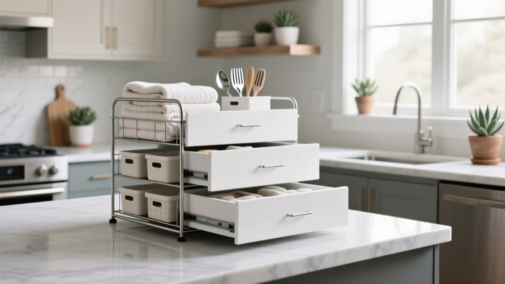 Where to Buy the Brightroom Wire 4-Drawer Organizer