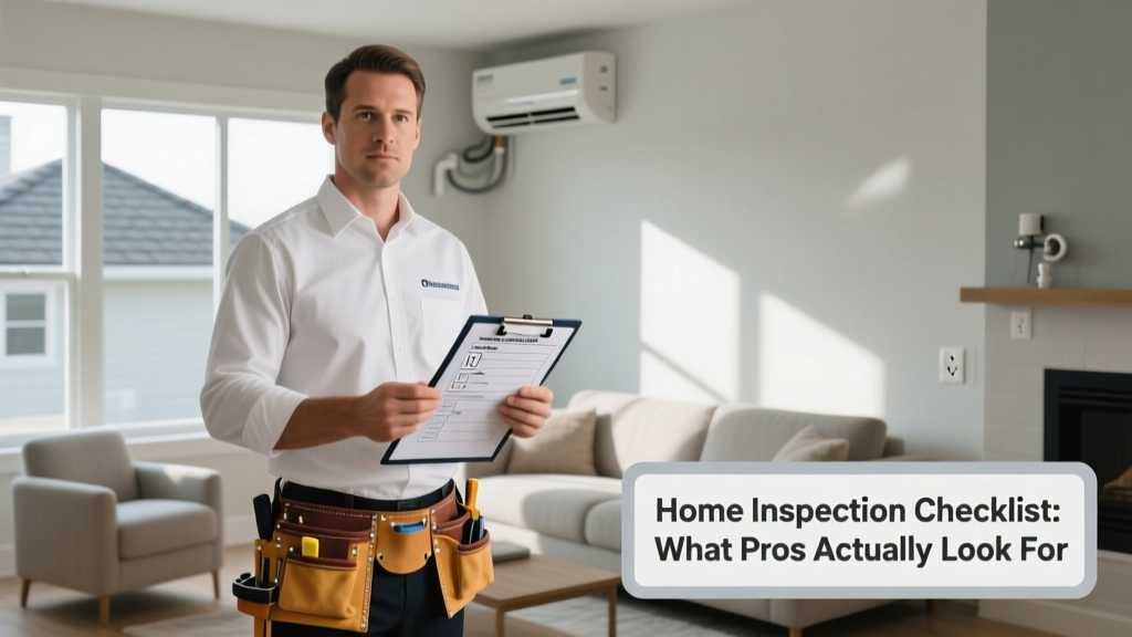 Home Inspection Checklist: What Pros Actually Look For