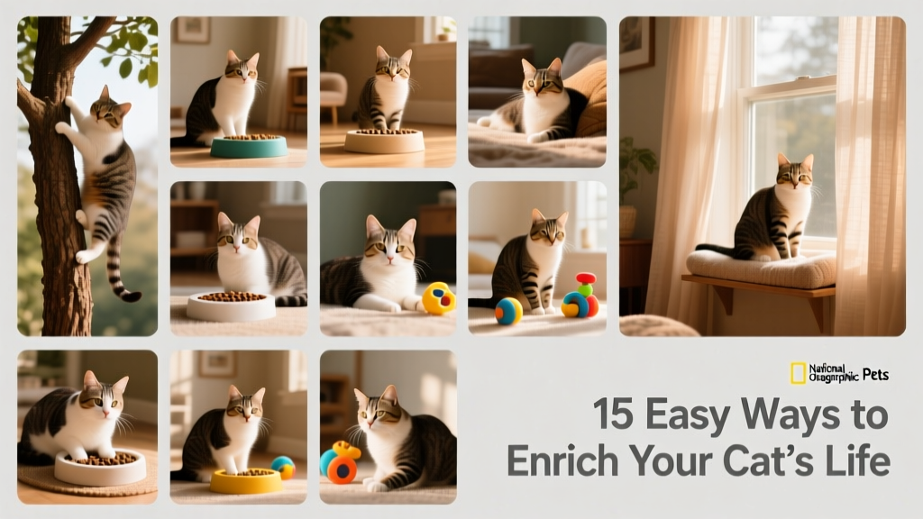 15 Easy Ways to Enrich Your Cat's Life