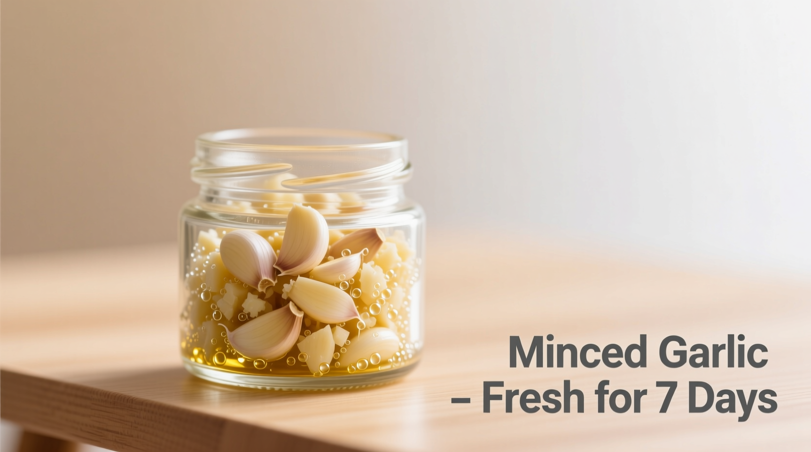 Minced Garlic Shelf Life: Fridge, Freezer & Room Temp Durations